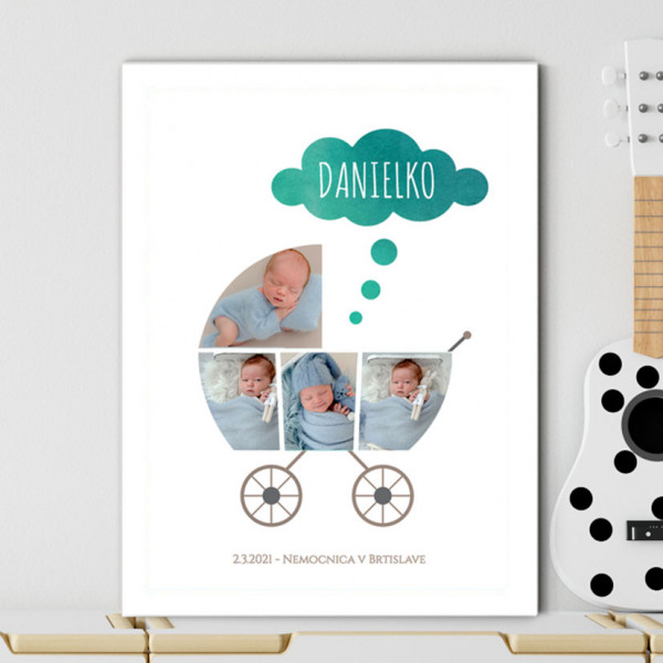 Tabuľka pre dieťa kočík